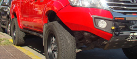 Toyota Hilux 2015+ Rock Sliders
